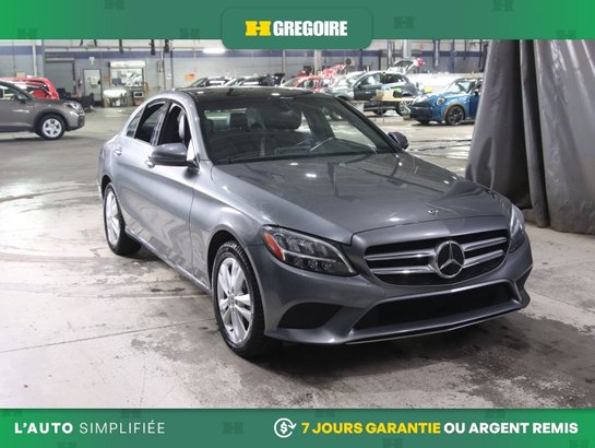 2020 Mercedes Benz C-Class C 300 AWD AUTO AC CUIR TOIT NAV MAGS CAM RECUL BLE Grey