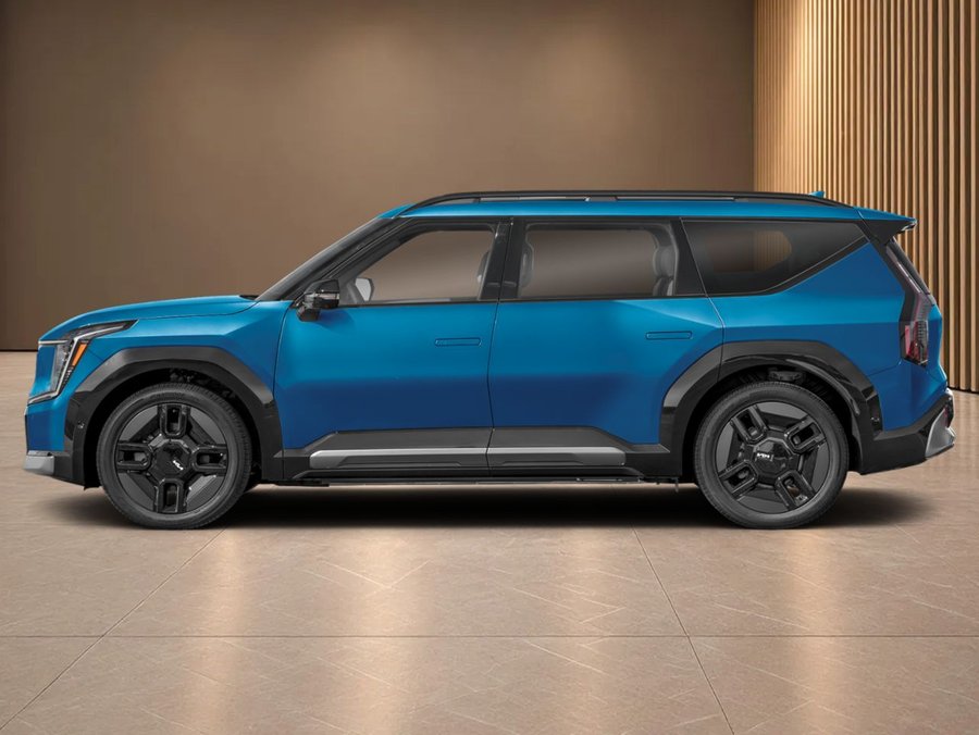 Kia EV9 Land TI avec groupe GT-Line 2026 Bleu océan