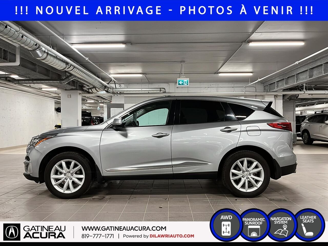 Acura RDX Tech SH-AWD 2021 Argent Gatineau - photo #7