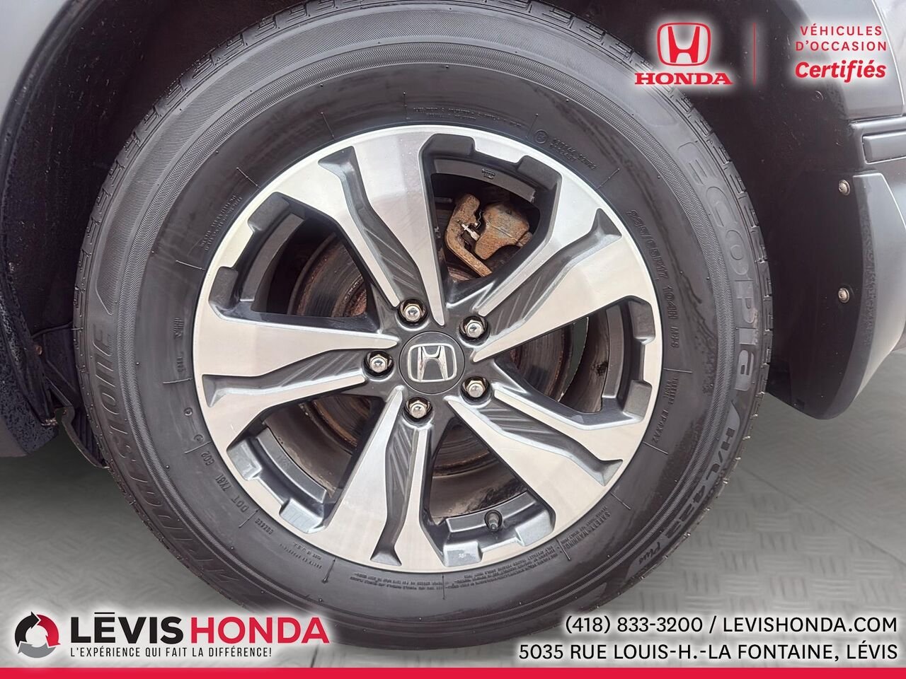 Honda CR-V LX 2RM 2 RM 5 portes LX 2017 Gris Lévis - photo #13