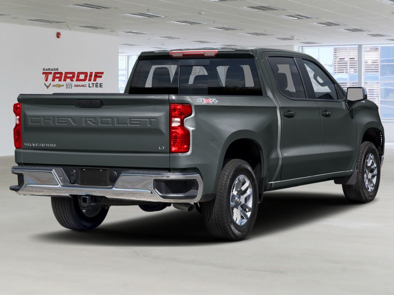 2026 CHEVROLET Silverado 1500 LT cabine multiplace 4RM 147 po Cypress Grey Amos - photo #1