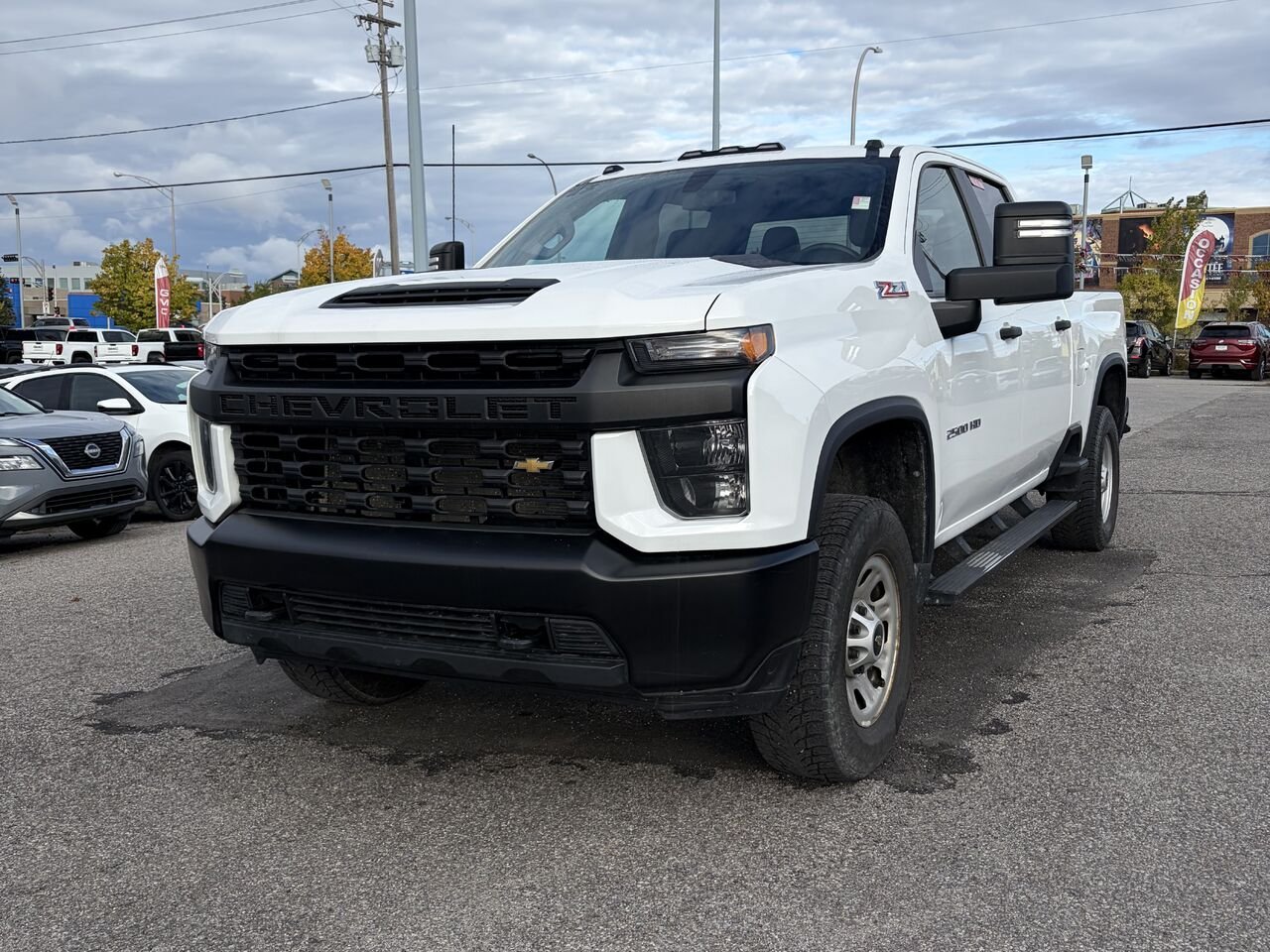 CHEVROLET SILVERADO K2500HD WT cabine multiplace 4RM 159 po 2022 Blanc Gatineau - photo #0