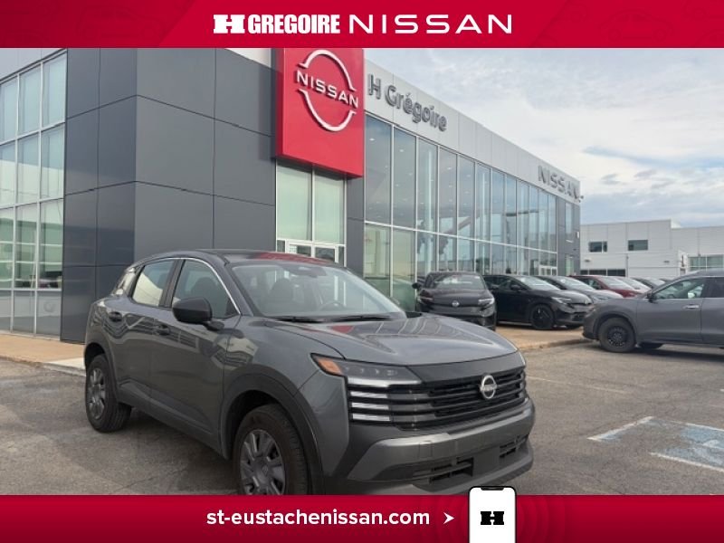 Nissan Kicks S AUTOMATIQUE CLIMATISATION BAS KILOMETRAGE APPLE CARPLAY 2025 Gris