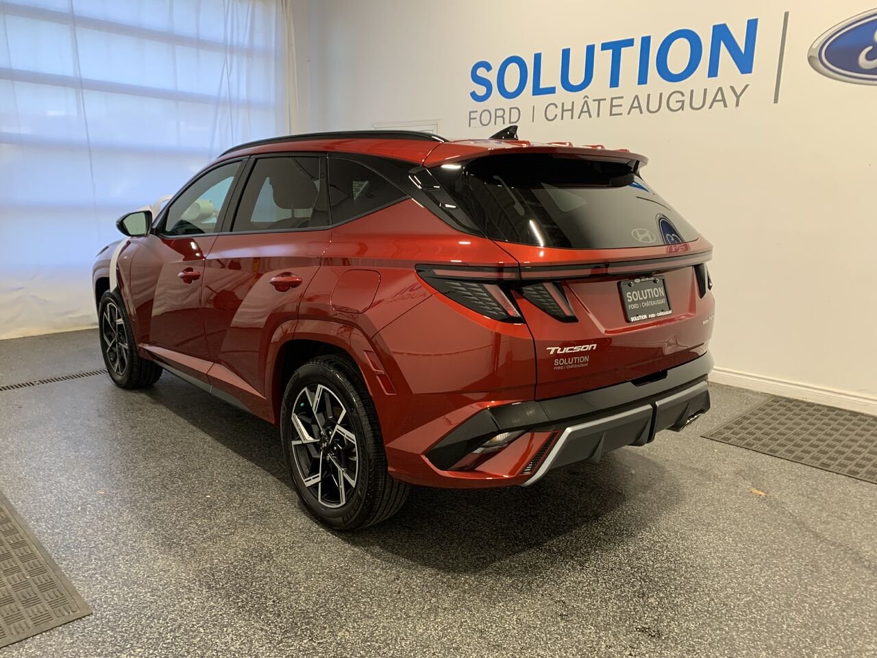 2025 Hyundai Tucson hybride AWD Red Châteauguay - photo #8