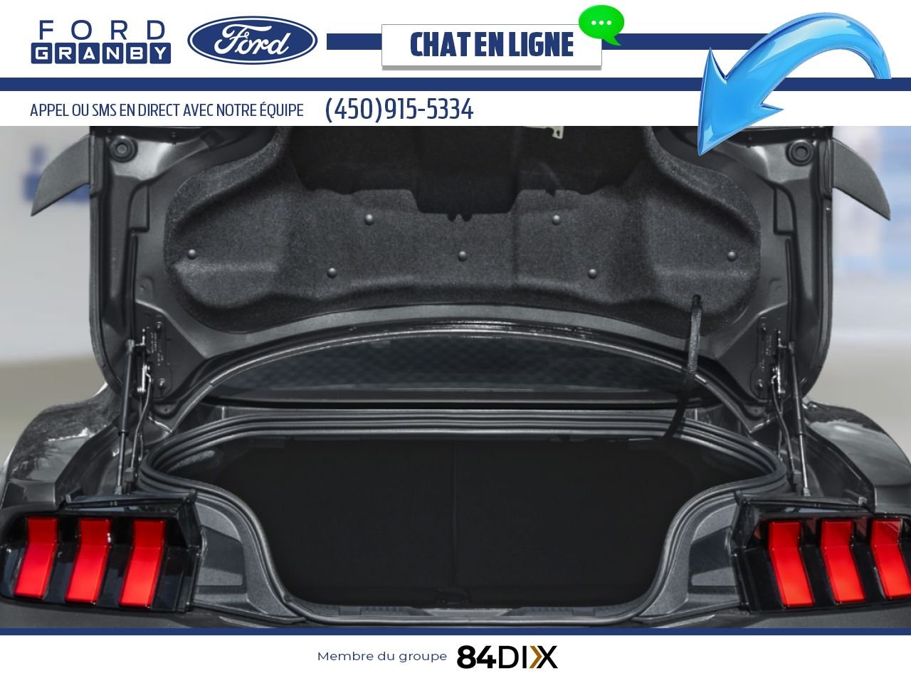 2025 Ford Mustang Shadow Black Granby - photo #8