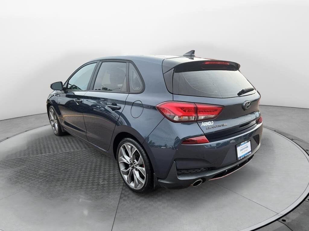 Hyundai Elantra GT N Line 2020 Bleu Baie-Comeau - photo #3