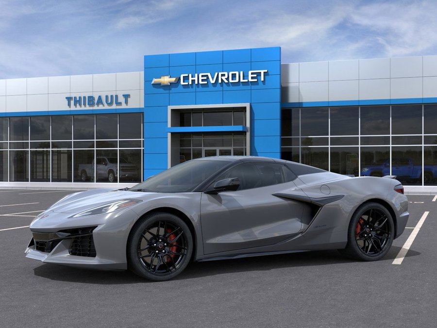 Chevrolet Corvette 3LZ 2025 Gris loup de mer triple couche