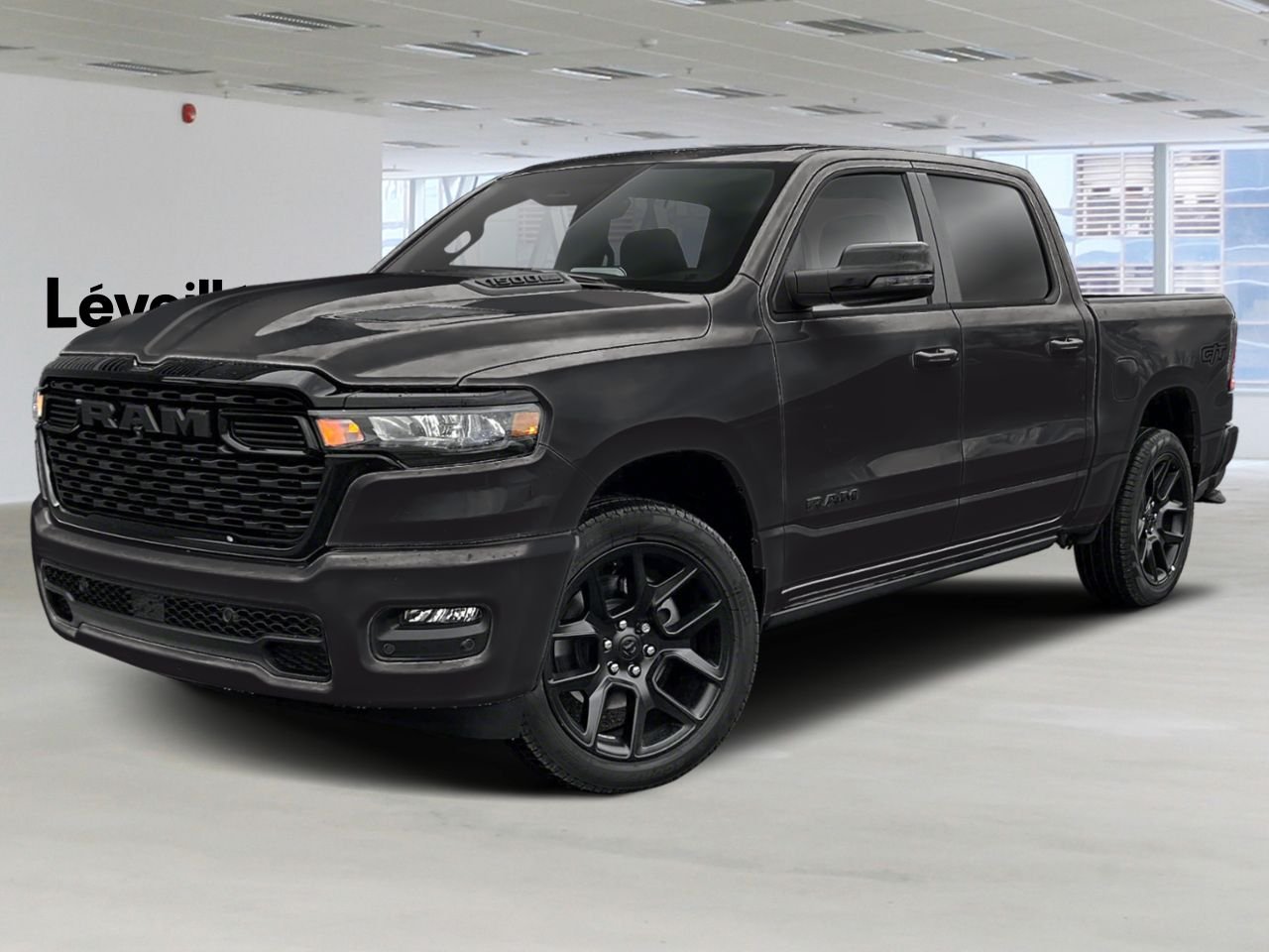 2026 RAM 1500 261230 | Sport cabine d'équipe 4x4 caisse de 5 pi 7 po Diamond Black Crystal Pearl Gatineau - photo #0