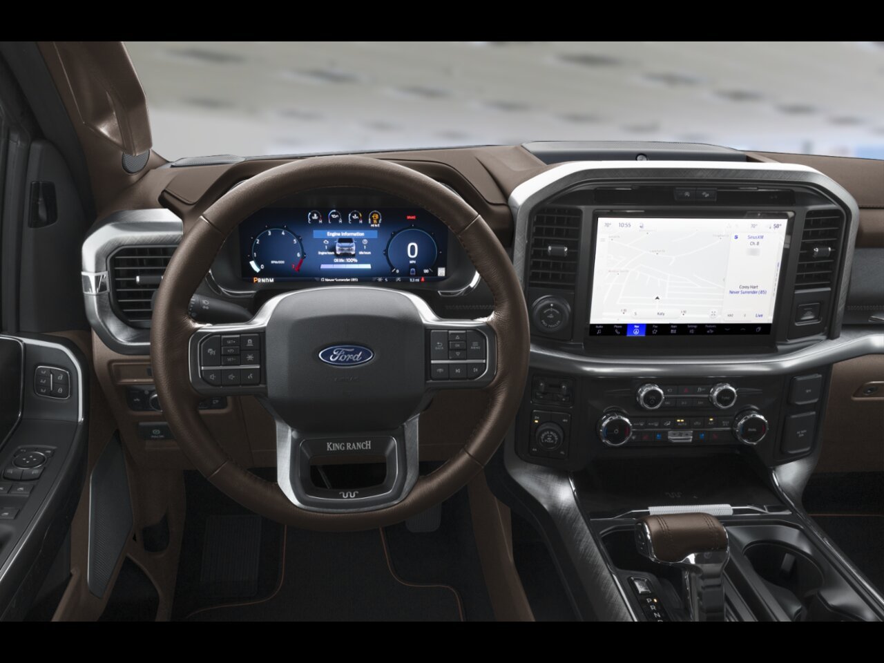 Ford F-150 KING RANCH CABINE SUPERCREW 4RM CAISSE DE 6,5 PI 2026 Noir agate métallisé Châteauguay - photo #7