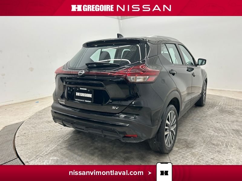 Nissan Kicks VY3734 | SV CARPLAY CAMERA A PARTIR DE 2.99% 2024 Noir Laval - photo #5