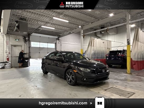 2019 Honda Civic Sport * Mags * Caméra * Toit * Siege Chauffant Black