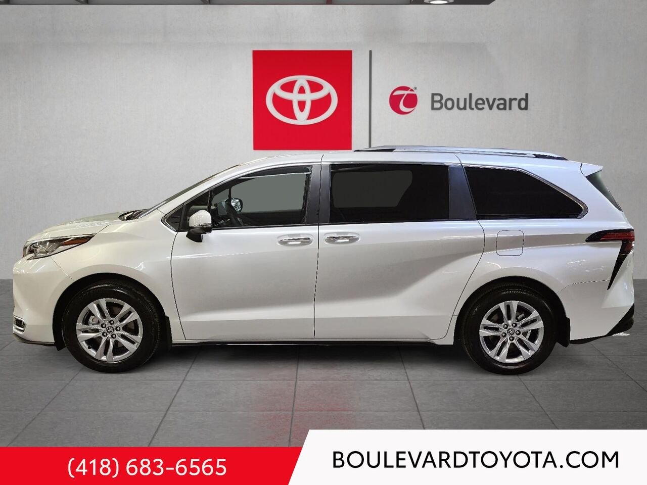 2026 Toyota Sienna 531863-48 | LIMITED, 7 PLACES White Québec - photo #5