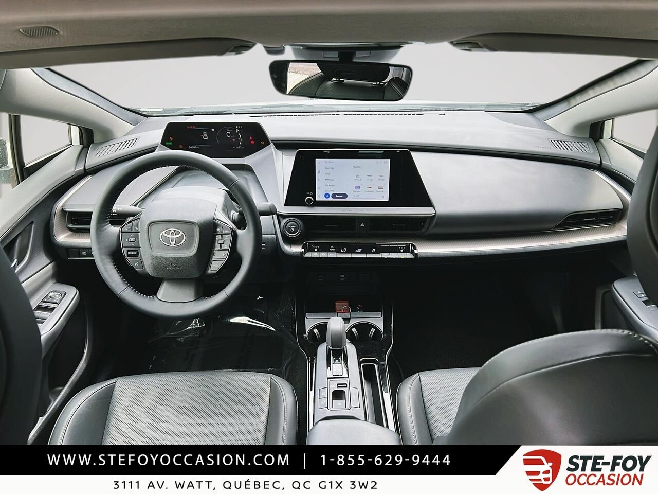 2025 Toyota Prius XLE HYBRIDE White Québec - photo #9