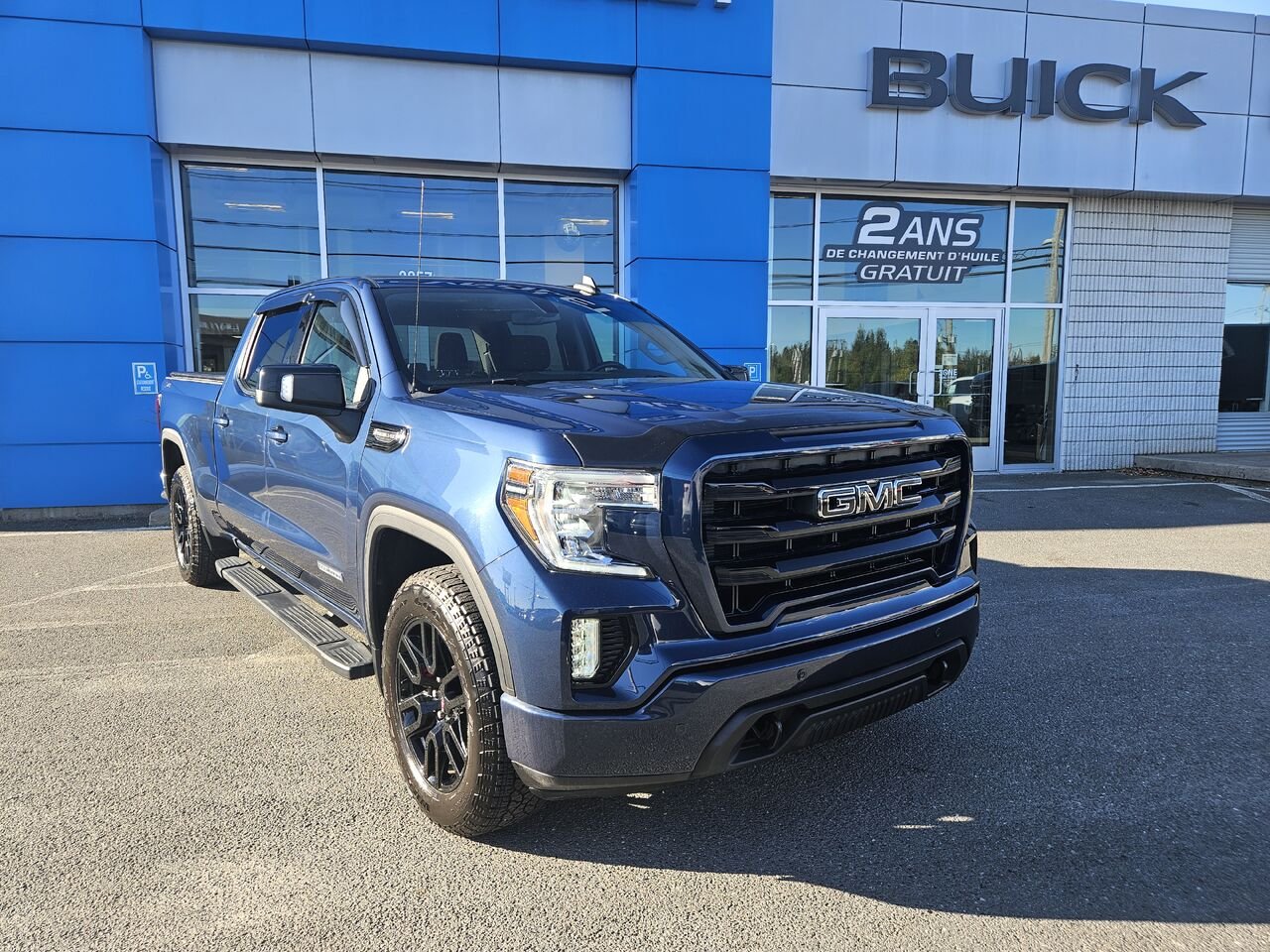 GMC Sierra 1500 Limited Elevation cabine multiplace 4RM 157 po 2022 Bleu Thetford Mines - photo #1