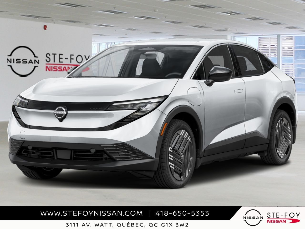2026 NISSAN LEAF Everest White Pearl Tricoat Ste-Foy - photo #0