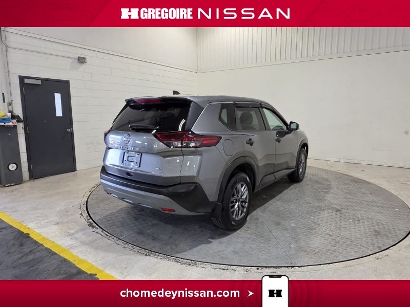 Nissan Rogue CL7322 | S AWD Mag Carplay Bancs Chauffants à partir2.99% 2022 Gris Laval - photo #8