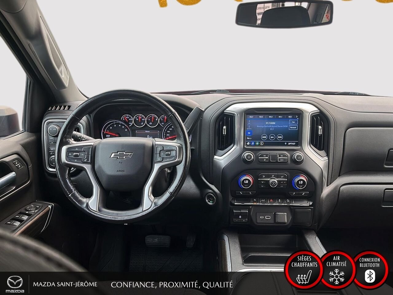 Chevrolet Silverado 1500 RST cabine multiplace 4RM 157 po 2020 Rouge Saint-Jérôme - photo #21