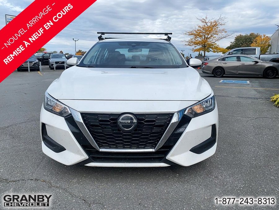2020 Nissan Sentra SV CVT White
