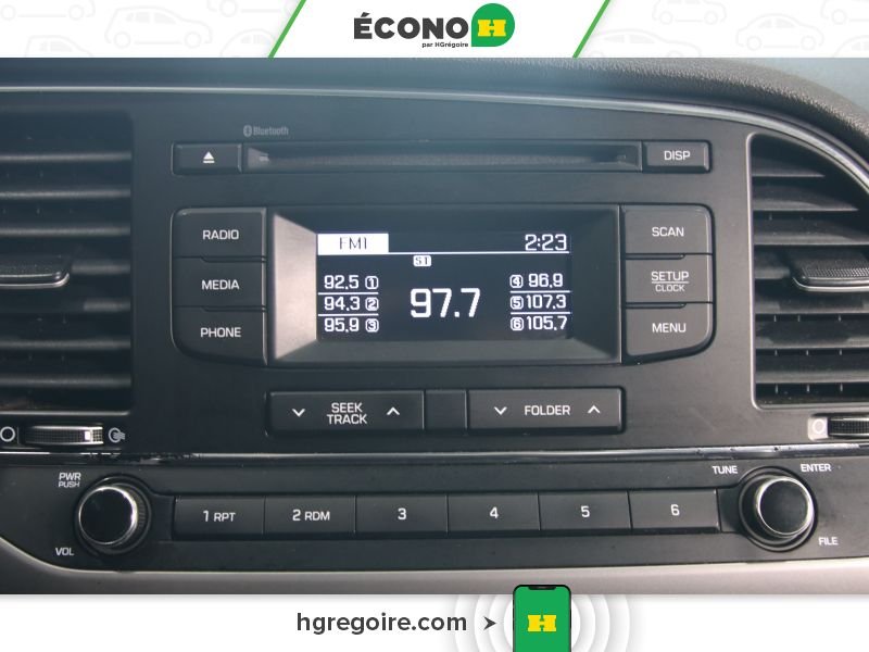 Hyundai Elantra 822161A | LE AUTO GR ÉLEC A/C MAGS 2017 Rouge Laval - photo #9