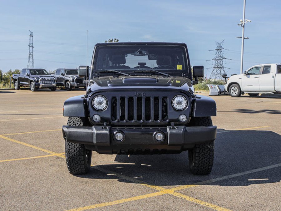 2018 Jeep Wrangler JK Unlimited Sahara V6 Auto 4X4 | Navigation | Heated Leather Seats Black