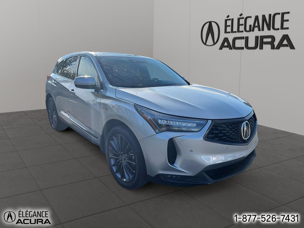 2022 Acura RDX A-Spec Platinum Élite TI | A8933 Silver Granby - photo #2