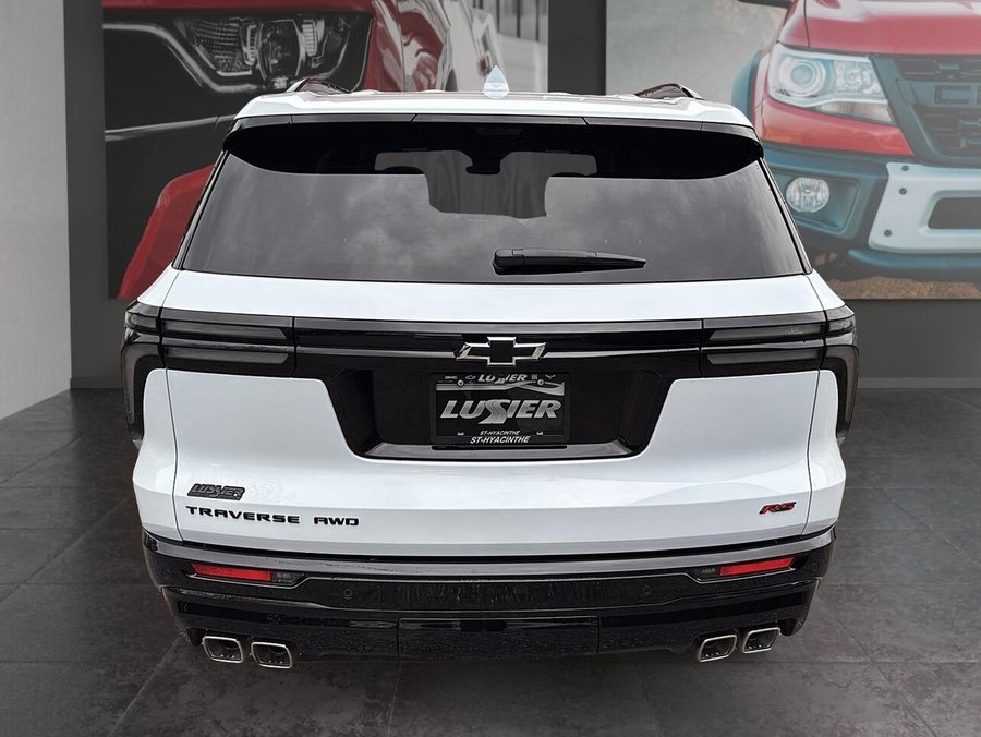 CHEVROLET Traverse RS 2026 BLANC POLAIRE, TRIPLE COUCHE