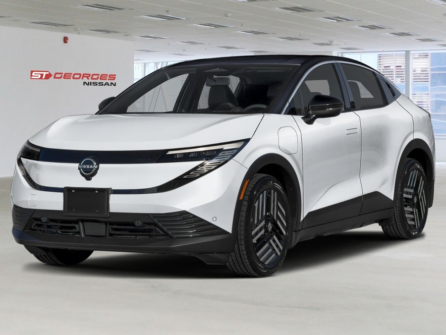 2026 NISSAN LEAF 2026 Everest White Pearl Tricoat/Black