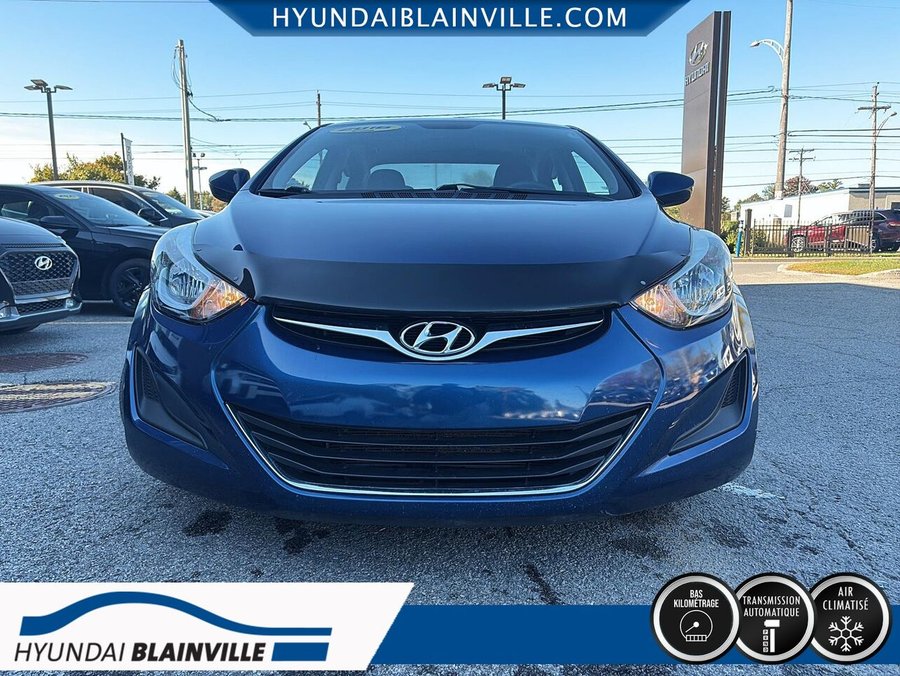 2016 Hyundai Elantra Berline 4 portes, boîte automatique, GL Blue