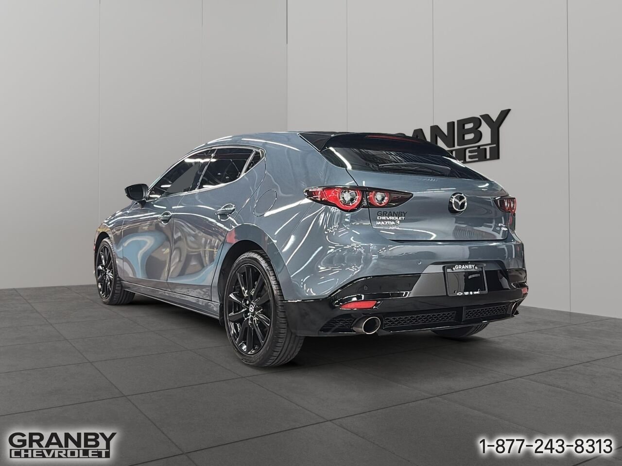 Mazda Mazda3 Sport GT avec moteur turbo BA TI i-ACTIV | G3618 2023 Gris Granby - photo #6