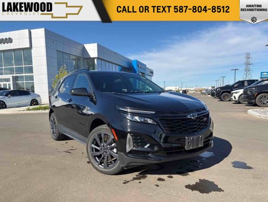 2024 Chevrolet Equinox RS Plus AWD 1.5T | Heated Bucket Seats Black