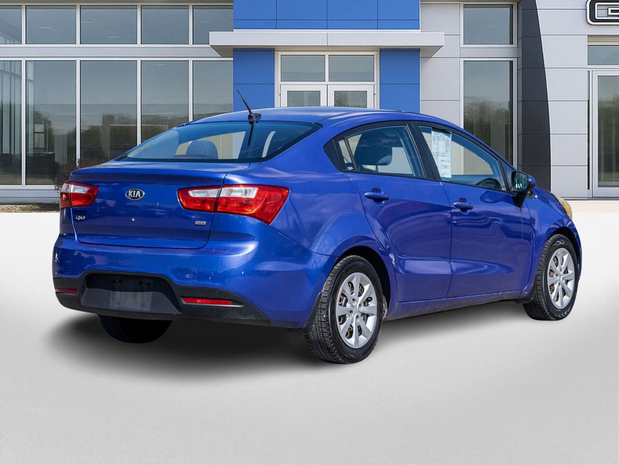 Kia Rio Berline 4 portes, boîte automatique, LX+ 2013 Bleu