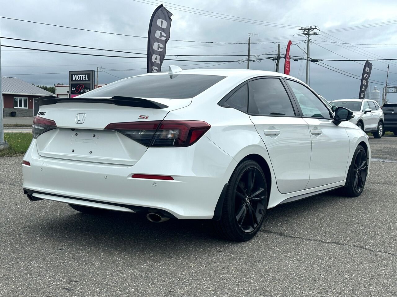 Honda Civic Si berline Manuelle 2026 Blanc Matane - photo #4