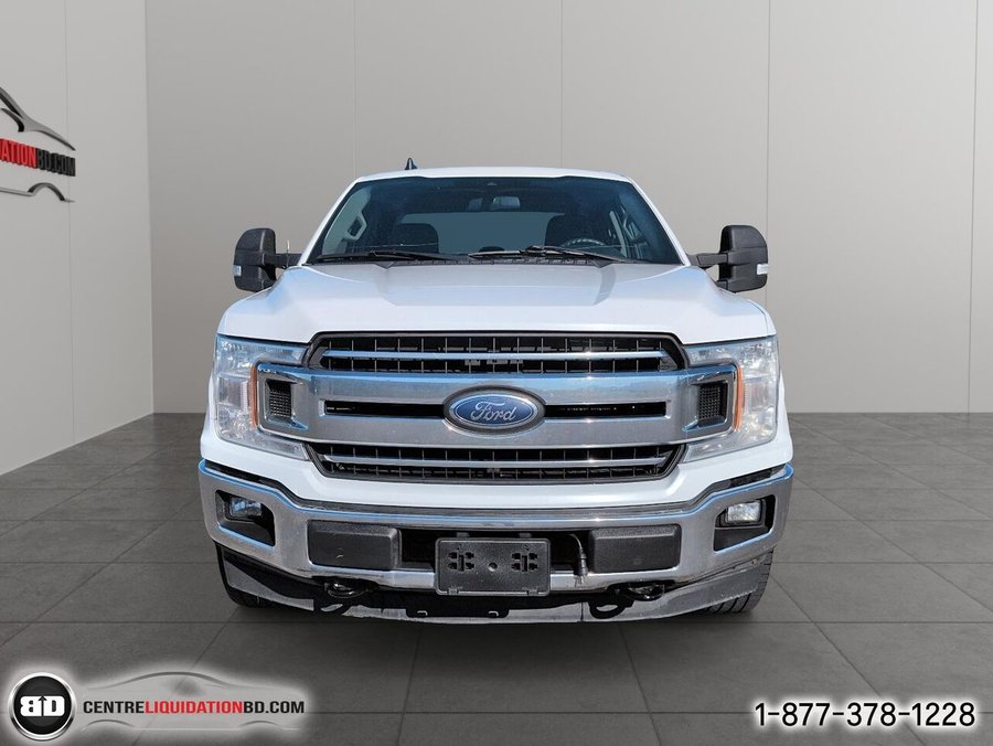 Ford F-150 XLT cabine double 4RM caisse de 8 pi 2019 Blanc