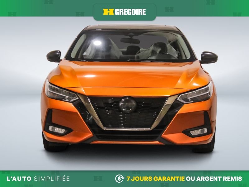 Nissan Sentra 2021 Orange Blainville - photo #1