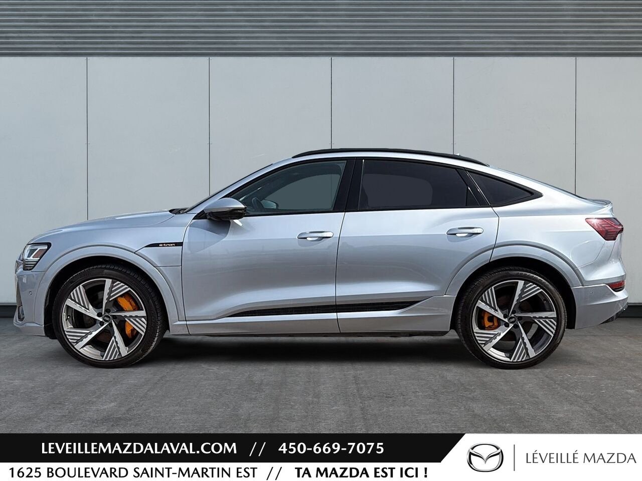 Audi e-tron SP SPORTBACK Technik quattro 2021 Argent Laval - photo #7