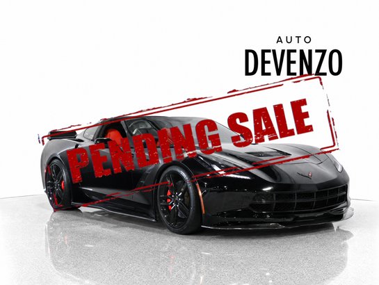 Chevrolet Corvette Stingray Z51 Coupe 1LT Magnetic Selective Ride 2019 Noir