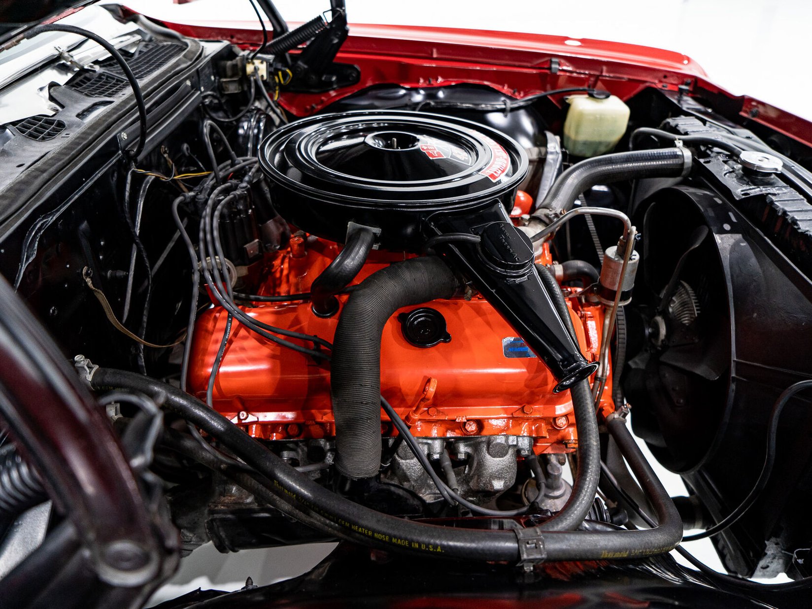 Chevrolet Biscayne **PRIX EN USD** L36 4 speed GM Canada paperwork 1968 Rouge Montréal - photo #19