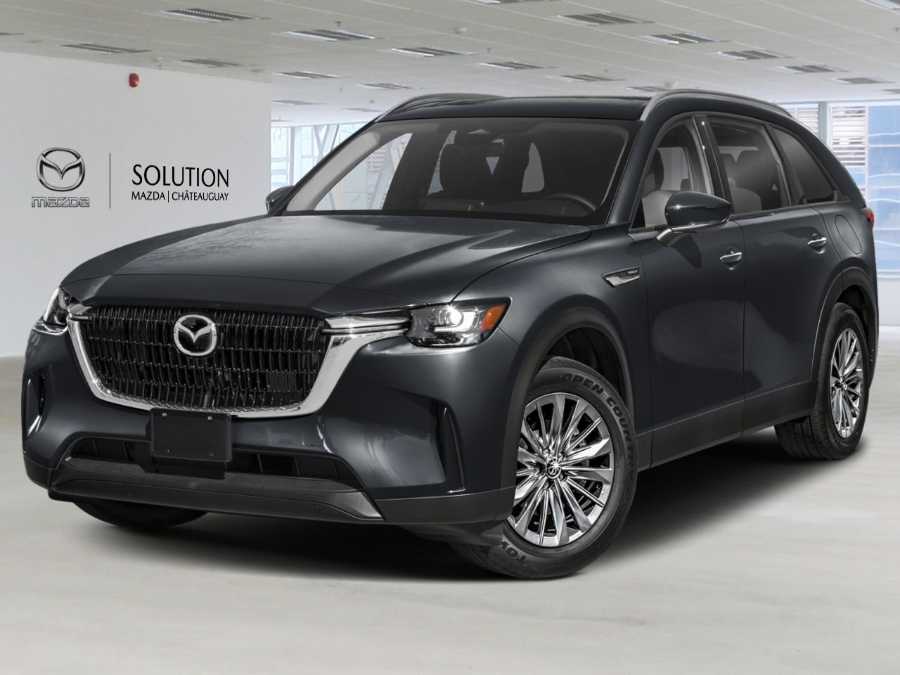MAZDA CX-90 hybride rechargeable GS-L TI 2026 Noir de jais mica Châteauguay - photo #0