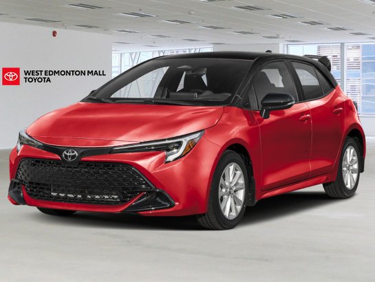 2027 Toyota Corolla Hatchback CVT Classic Silver Metallic w/Black Roof