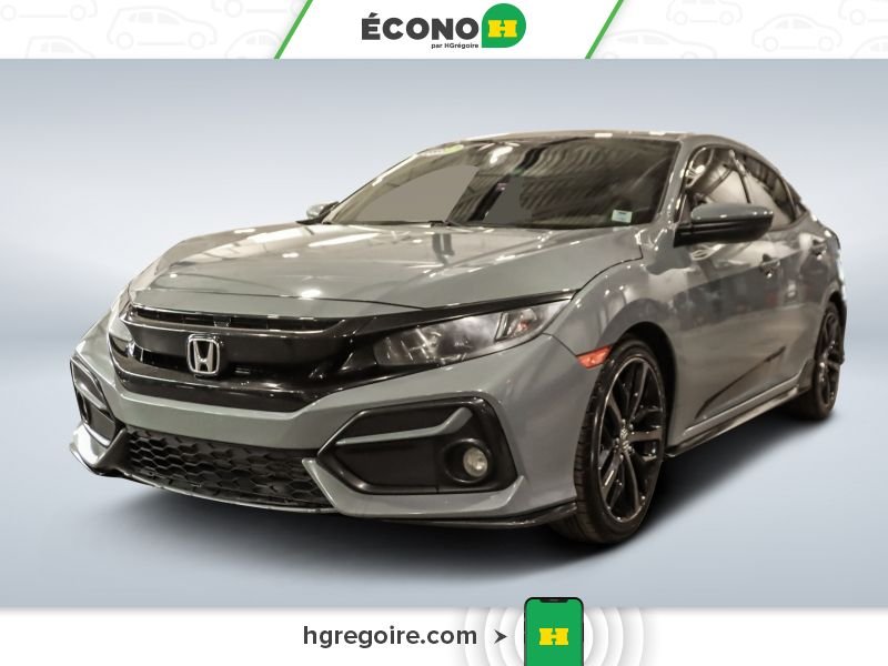 2020 Honda Civic Grey Laval - photo #2