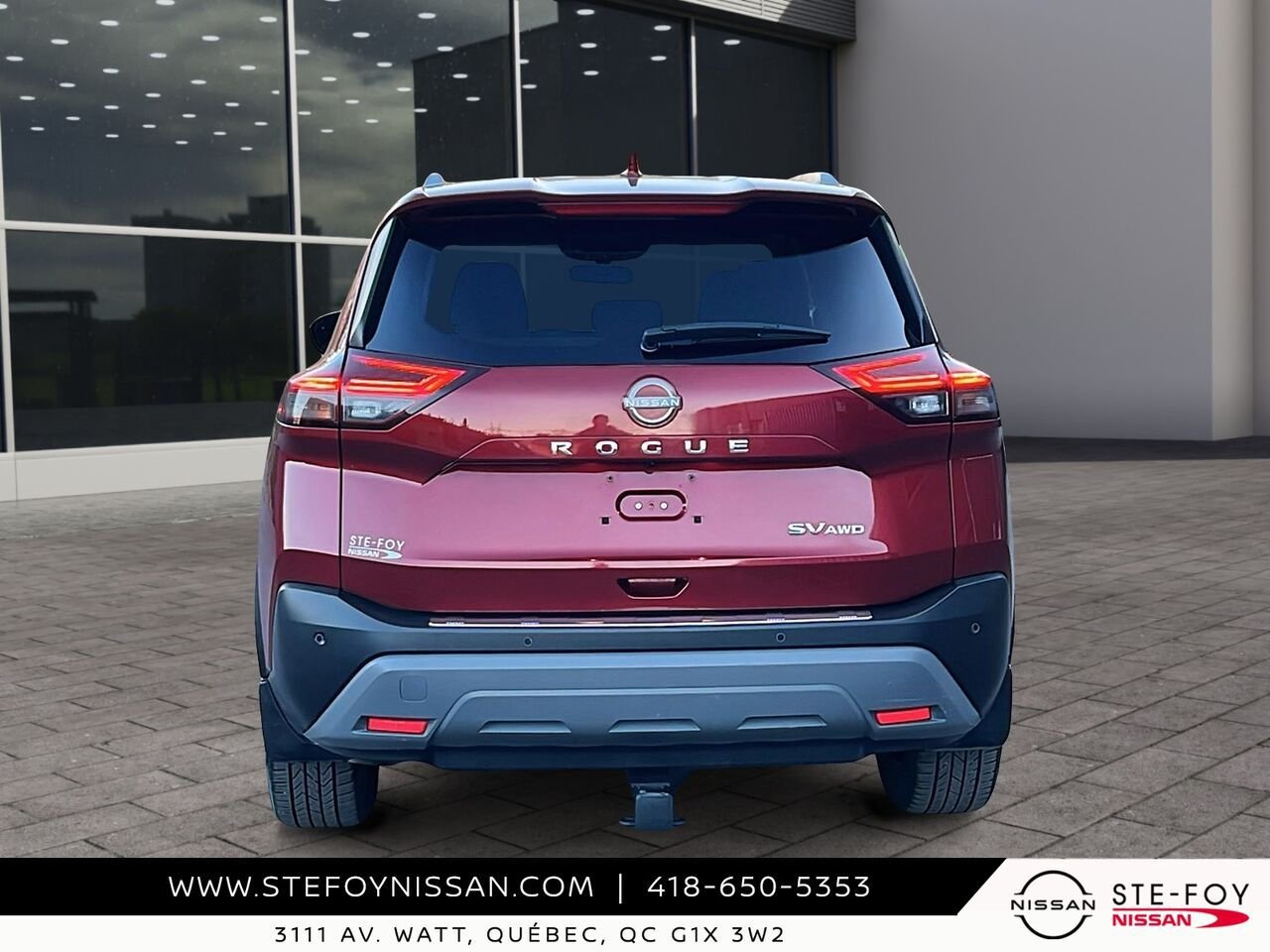2022 Nissan Rogue SV TI Red Ste-Foy - photo #4