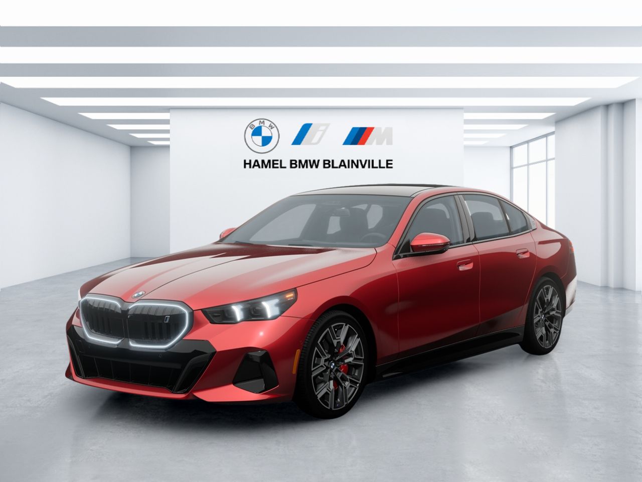 Red 2026 BMW i5 Sedan All-Wheel Drive Automatic