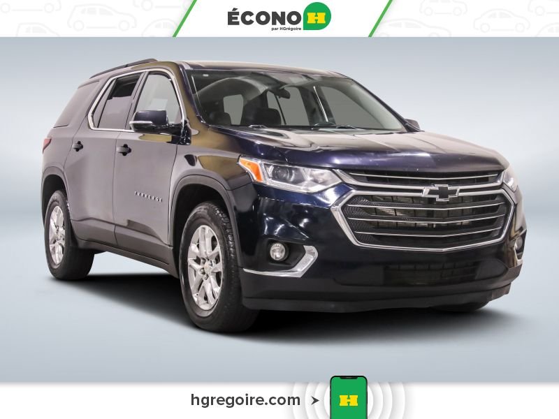 Chevrolet Traverse LT Cloth AWD GR ÉLEC A/C BLUETOOTH CAMÉRA MAGS 2020 Noir