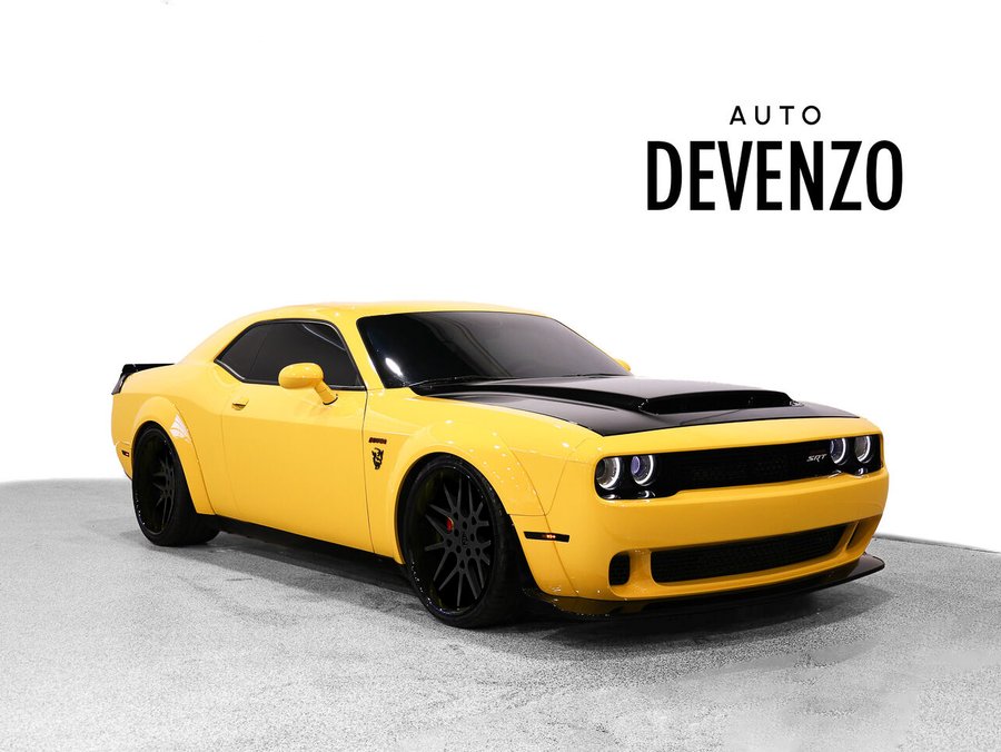 2018 Dodge Challenger SRT Demon Yellow Jacket Yellow