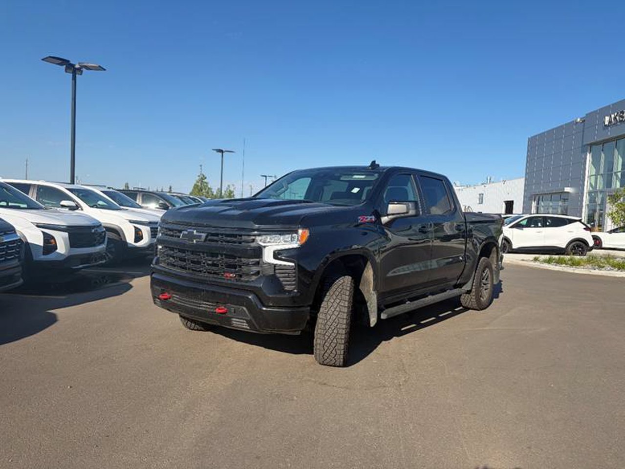 2024 Chevrolet Silverado 1500 4WD Crew Cab 147 LT Trail Boss Black Sherwood Park - photo #2