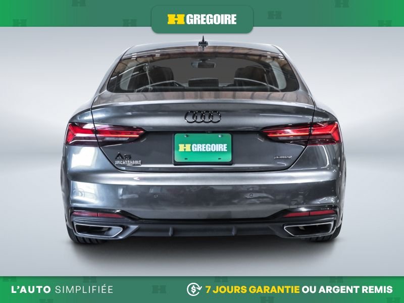 Audi A5 2022 Argent Blainville - photo #7