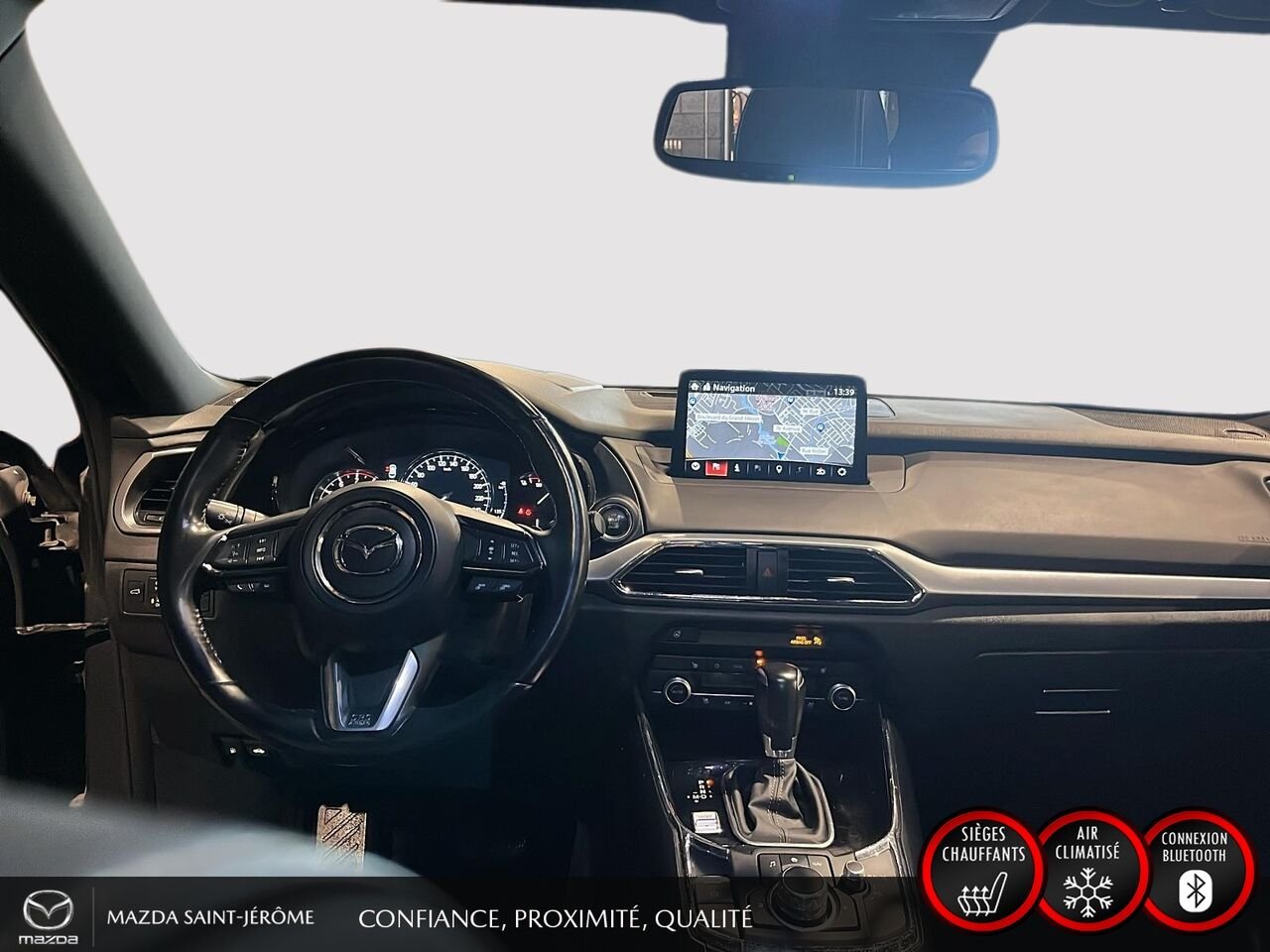 Mazda CX-9 GT | TOIT OUVRANT | CUIR | AWD | 2021 Gris Saint-Jérôme - photo #23