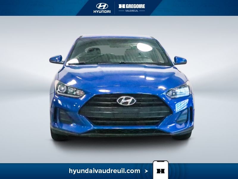 Hyundai Veloster 2020 Bleu Blainville - photo #2