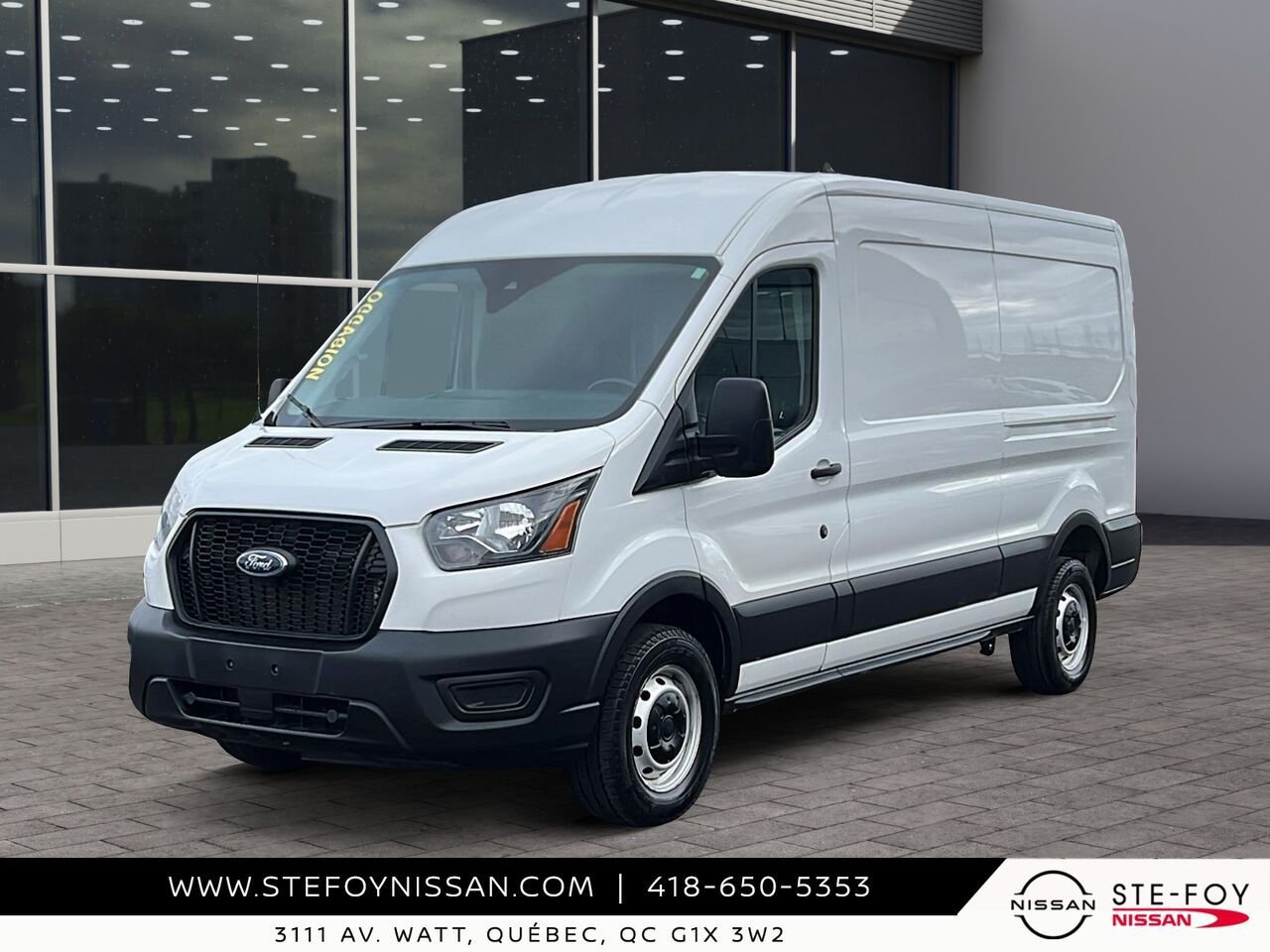 Ford Transit fourgon utilitaire TOIT MOYEN 2025 Blanc Ste-Foy - photo #0