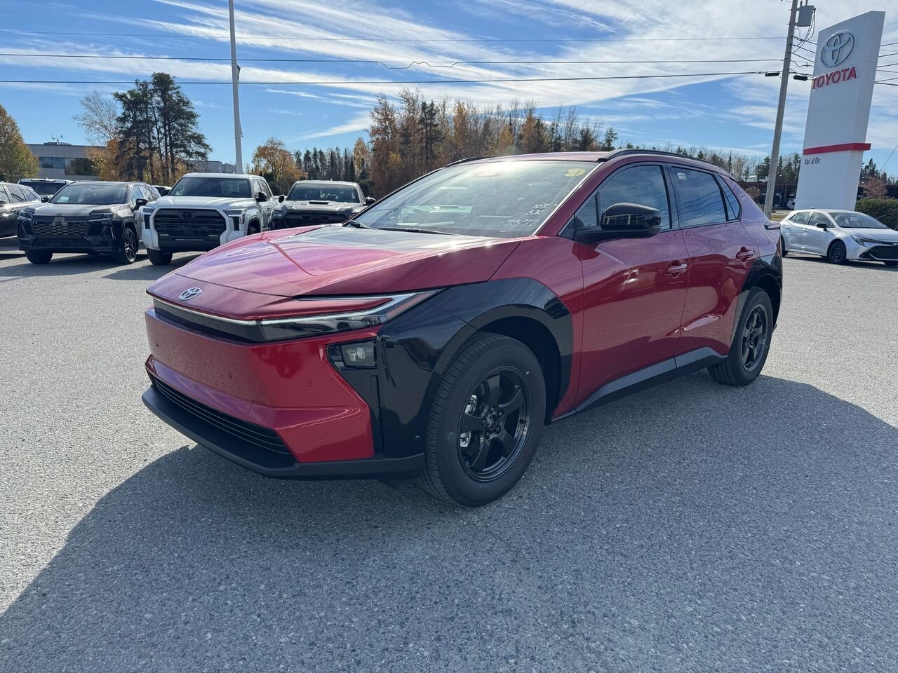2027 Toyota bZ XLE TI Red Val-d'Or - photo #0